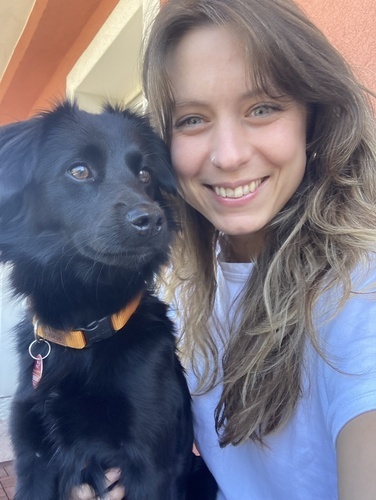 Frau Moinot mit Milo